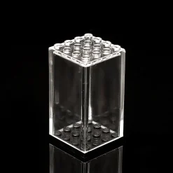 The Brick Show Shop LEGO Minifigure Display Case (Small, 4x4)
