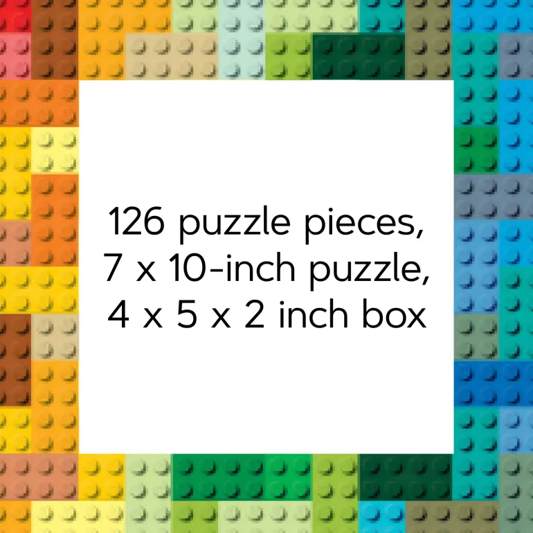 The Brick Show Shop LEGO Mystery Minifigure Mini Puzzle (Animal, Green Edition)