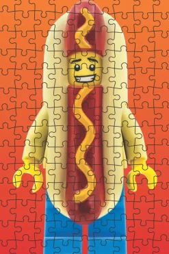 The Brick Show Shop LEGO Mystery Minifigure Mini Puzzle (Red Edition)