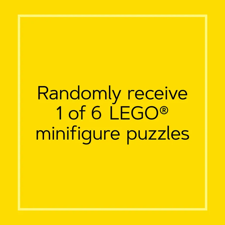 The Brick Show Shop LEGO Mystery Minifigure Mini Puzzle (Red Edition)