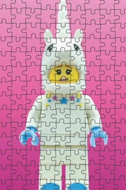 The Brick Show Shop LEGO Mystery Minifigure Mini Puzzle (Red Edition)