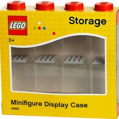 The Brick Show Shop LEGO Red 8-Minifigure Display Case