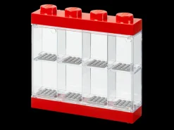 The Brick Show Shop LEGO Red 8-Minifigure Display Case