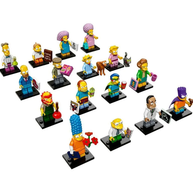 The Brick Show Shop LEGO Simpsons Collectible Minifigure Complete Collection (Series 2) (2
