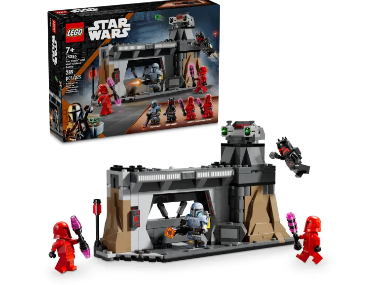 The Brick Show Shop LEGO Star Wars Paz Vizsla and Moff Gideon Battle Set (75386)