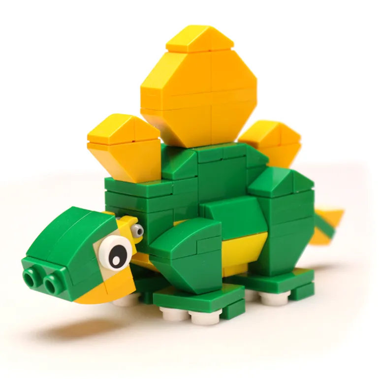The Brick Show Shop LEGO Stegosaurus - Custom LEGO Dinosaur Set