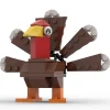 The Brick Show Shop LEGO Thanksgiving Turkey - Custom LEGO Set