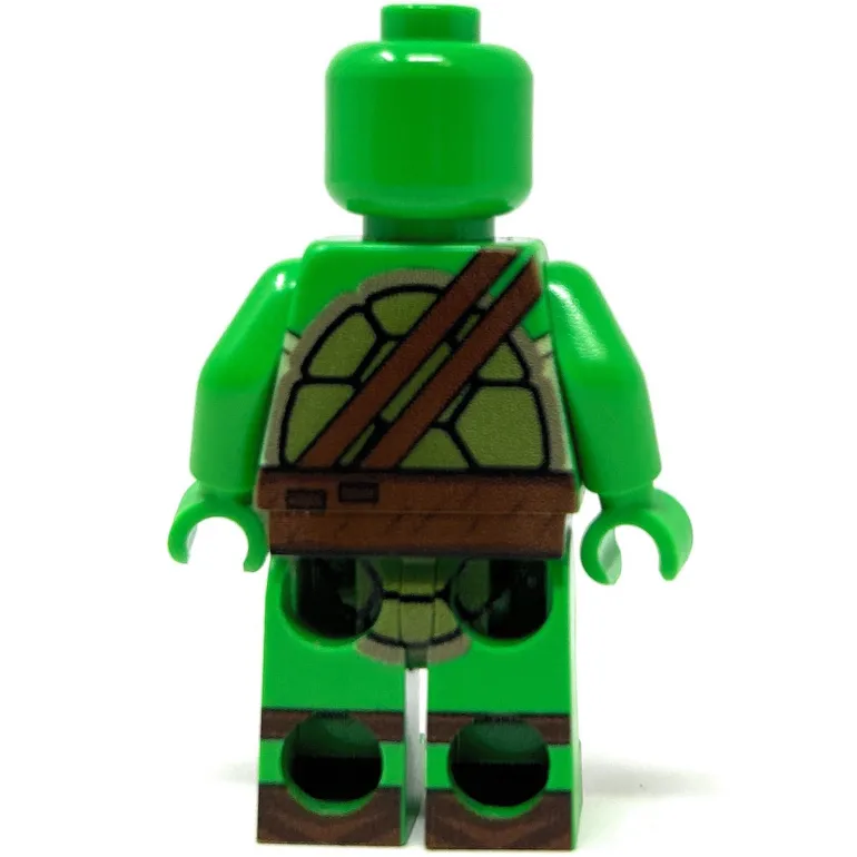The Brick Show Shop Leo Blue Fighter Turtle - Custom Minifig made using LEGO parts
