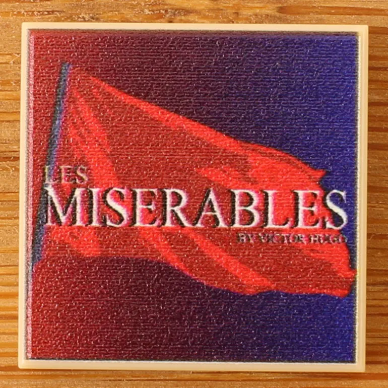 The Brick Show Shop Les Miserables - Custom Book (2x2 Tile)
