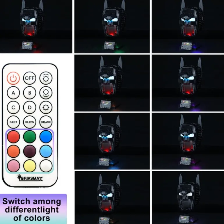 The Brick Show Shop Lights for LEGO Batman Cowl Set (76182) - BriksMax