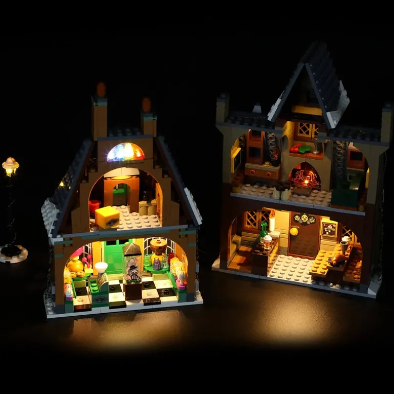 The Brick Show Shop Lights for LEGO Hogsmeade Village Visit Set (76388) - BriksMax