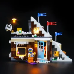 The Brick Show Shop Lights for LEGO Modular Winter Vacation Set (31080) - BriksMax