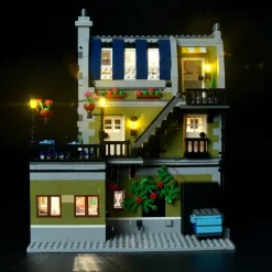 The Brick Show Shop Lights for LEGO Parisian Restaurant Set (10243) - Lighttailing