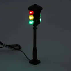 The Brick Show Shop Light-Up Double Traffic Light for LEGO Layouts
