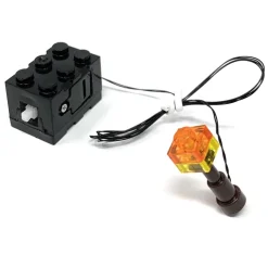 The Brick Show Shop Light-Up Minecraft Torch for LEGO Minifigures