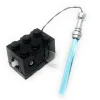 The Brick Show Shop Light-Up Minifigure Lightsaber (Blue) - Custom LEGO