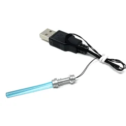 The Brick Show Shop Light-Up Minifigure Lightsaber (Blue) - Custom LEGO