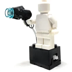 The Brick Show Shop Light-Up Minifigure Lightsaber (Blue) - Custom LEGO