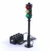 The Brick Show Shop Light-Up Traffic Light for LEGO Layouts