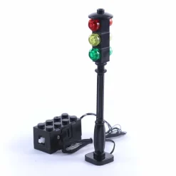 The Brick Show Shop Light-Up Traffic Light for LEGO Layouts