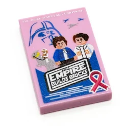 The Brick Show Shop Limited Production! Pink (Break Cancer Awareness) Brick Wars: The Empi