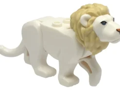 The Brick Show Shop Lion (White) - Official LEGO® Part