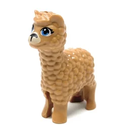 The Brick Show Shop Llama / Alpaca (Medium Nougat) - Official LEGO® Part