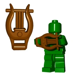 The Brick Show Shop Lute for LEGO Minifigures, Brick Warriors - LEGO Compatible