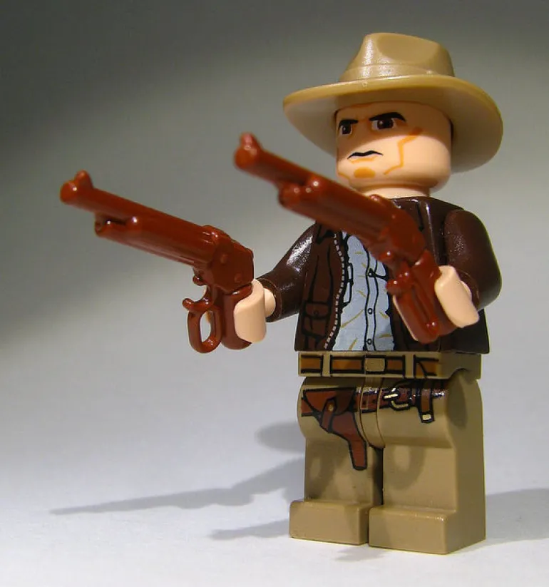 The Brick Show Shop M1887 Shotgun for LEGO Minifigures, BrickArms