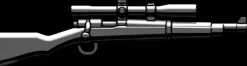 The Brick Show Shop M1903 Springfield USMC Sniper Rifle with Scope - LEGO Compatible
