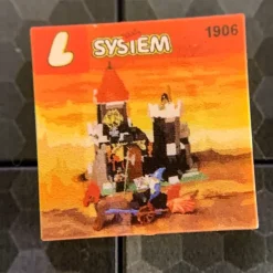 The Brick Show Shop Majisto's Tower, Dragon Masters Set 1906 - Custom Printed 2x2 Tile