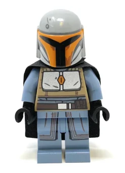 The Brick Show Shop Mandalorian Warrior (Orange/Blue) - LEGO Star Wars Minifigure (2020)