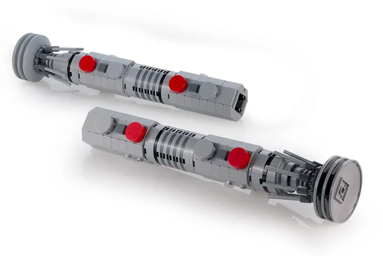 The Brick Show Shop Maul Saber w/ Stand - Custom MOC made with LEGO bricks