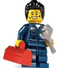 The Brick Show Shop Mechanic - LEGO Series 6 Collectible Minifigure (2012)
