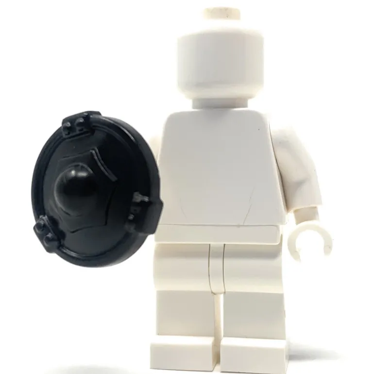 The Brick Show Shop Medieval Buckler Shield - LEGO Minifigure Compatible (Brick Warriors)
