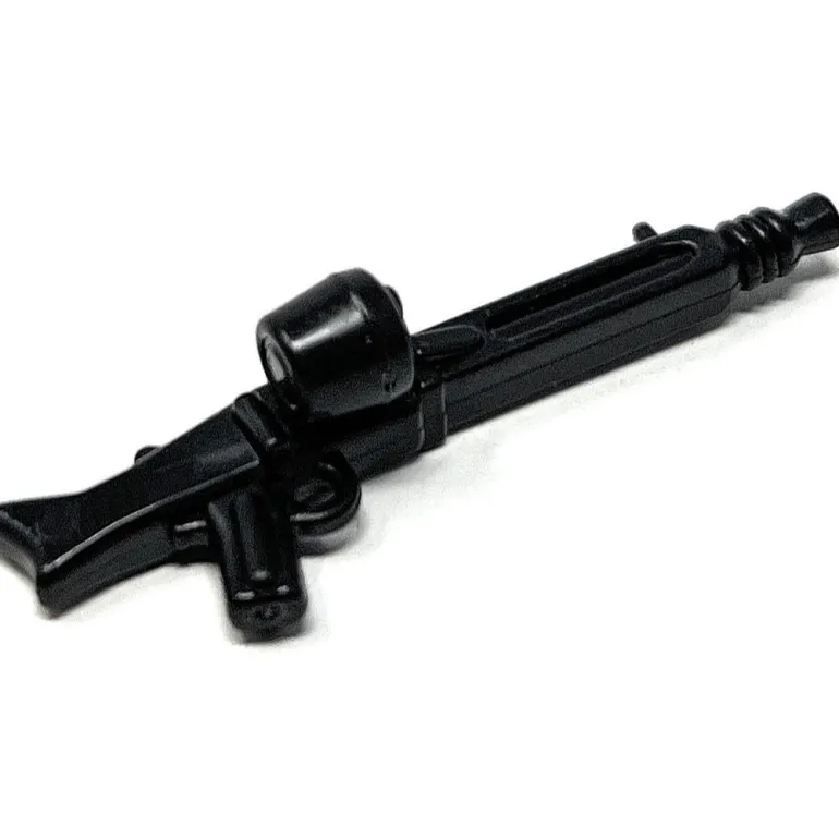 The Brick Show Shop MG-42 w/ Ammo Drum for LEGO Minifigures, BrickArms