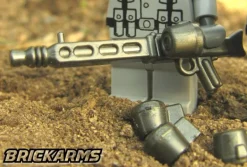 The Brick Show Shop MG-42 w/ Ammo Drum for LEGO Minifigures, BrickArms