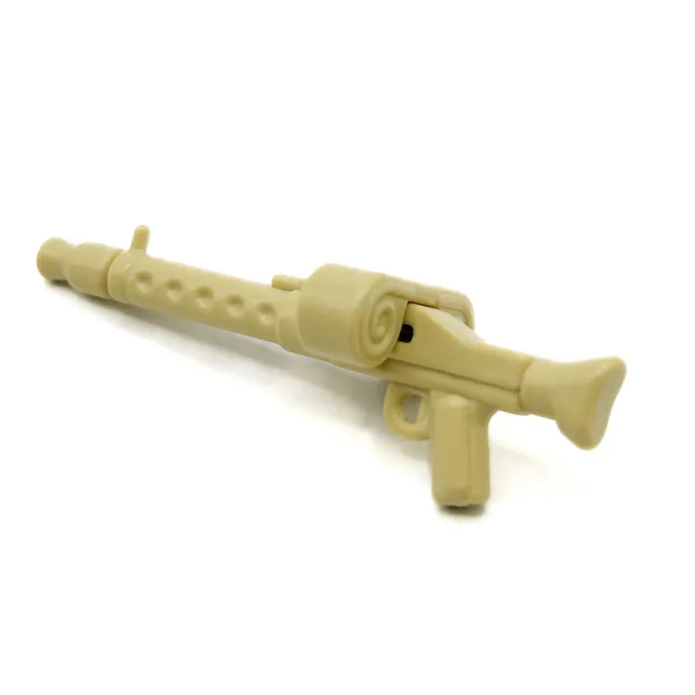 The Brick Show Shop MG34 w/Saddle Drum for LEGO Military Toy Minifigs - BrickArms