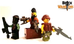 The Brick Show Shop Military Helmet Brick Warriors - LEGO Compatible