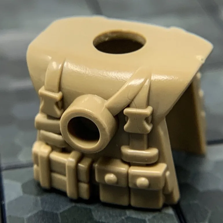 The Brick Show Shop Military Vest for LEGO Minifigures