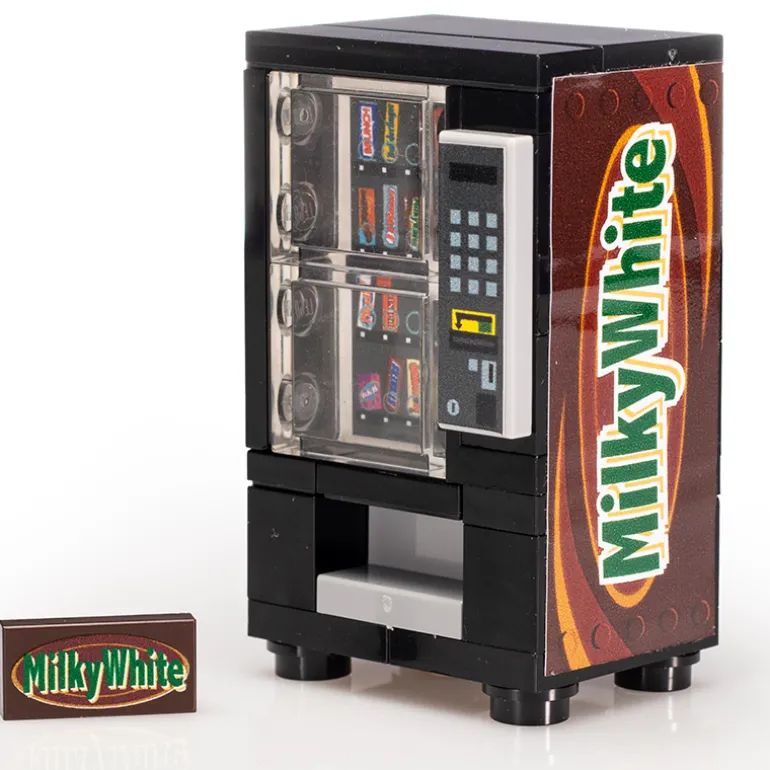 The Brick Show Shop Milky White - B3 Customs® Candy Vending Machine