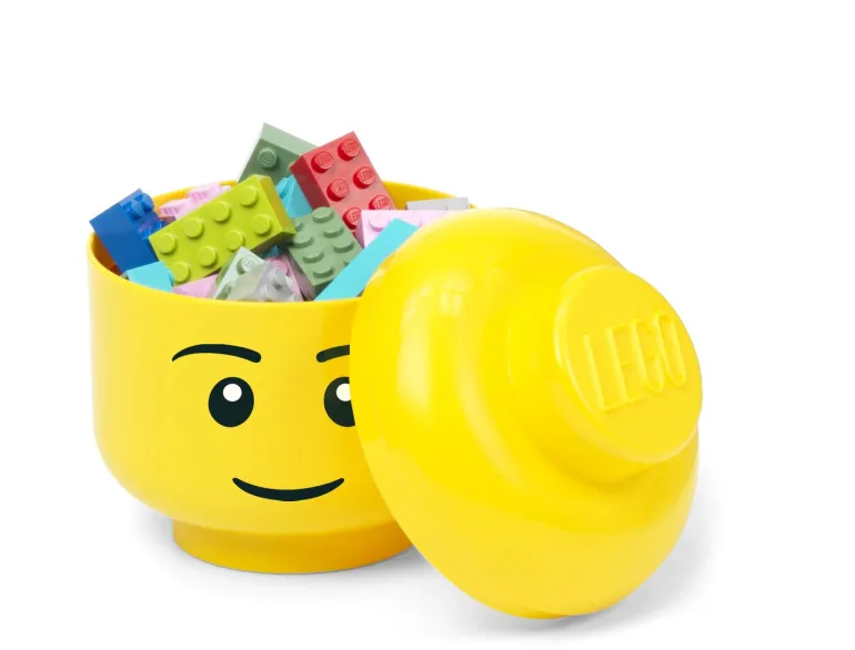 The Brick Show Shop Mini Girl LEGO Storage Head - Room Copenhagen