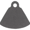 The Brick Show Shop Minifigure Cape Cloth, Stepped Shoulders with Single Top Hole - Spongy
