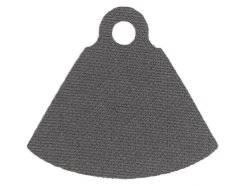 The Brick Show Shop Minifigure Cape Cloth, Stepped Shoulders with Single Top Hole - Spongy