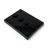 The Brick Show Shop Minifigure Display Stand (4x4 Tile with Studs in Center) - Official LE