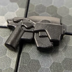 The Brick Show Shop Minifigure Head Hunter Pistol Weapon, Brick Warriors - LEGO Compatible