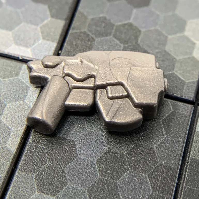 The Brick Show Shop Minifigure Head Hunter Pistol Weapon, Brick Warriors - LEGO Compatible