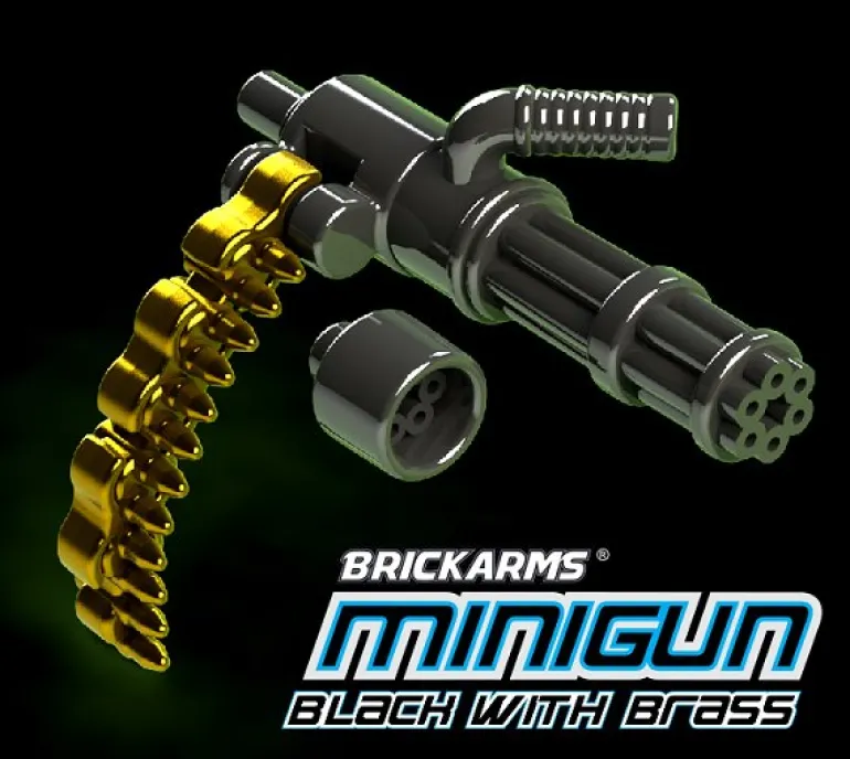 The Brick Show Shop Minigun Pack - BrickArms