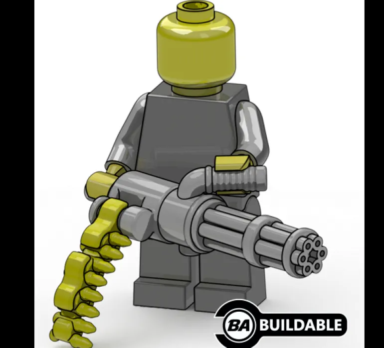 The Brick Show Shop Minigun Pack - BrickArms