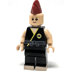 The Brick Show Shop Mohawk Kid - Kobrick Kai Custom Minifigure